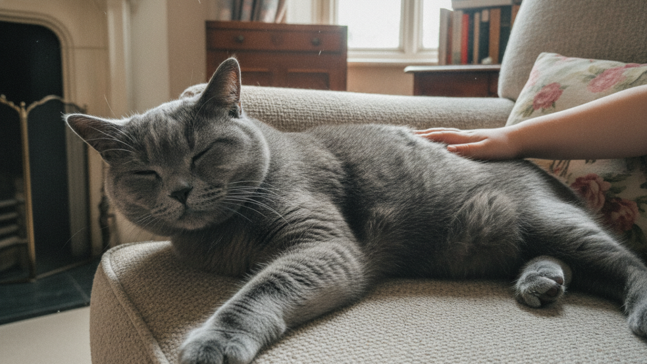 raza de gato british shorthair — Orígenes y características de la raza británica de gato: el British Shorthair.