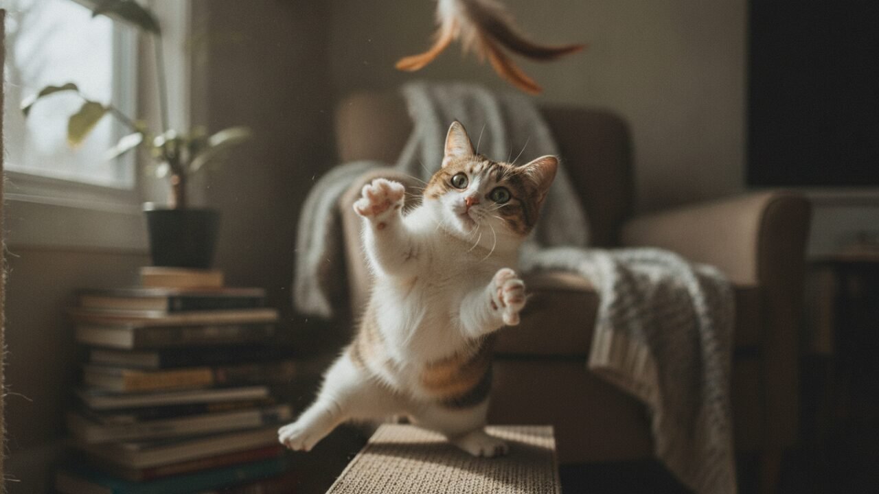 Cinco razas de gatos pequeños juntas: Munchkin, Singapura, Devon Rex, Cornish Rex y American Curl