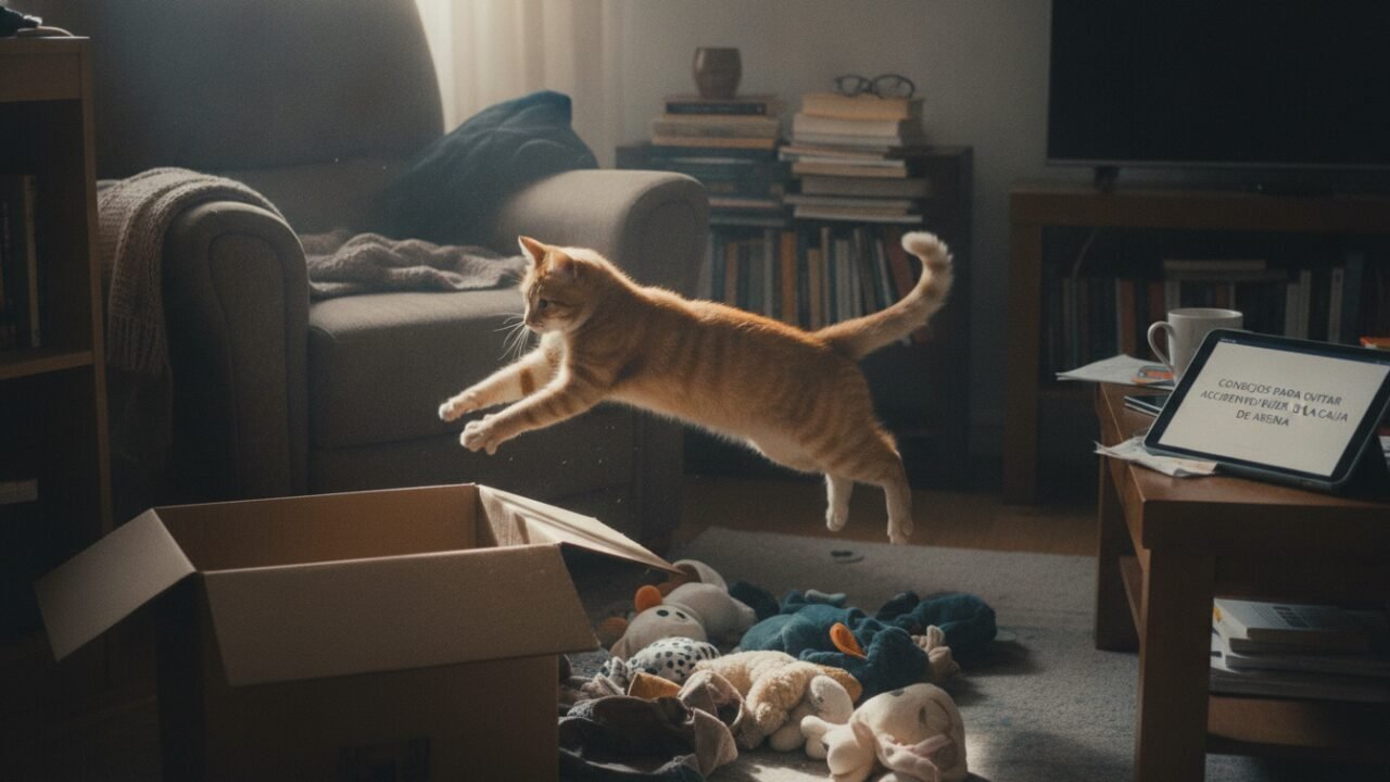 como ensenarle al gato a usar la caja de arena — A los gatos no les gustan…