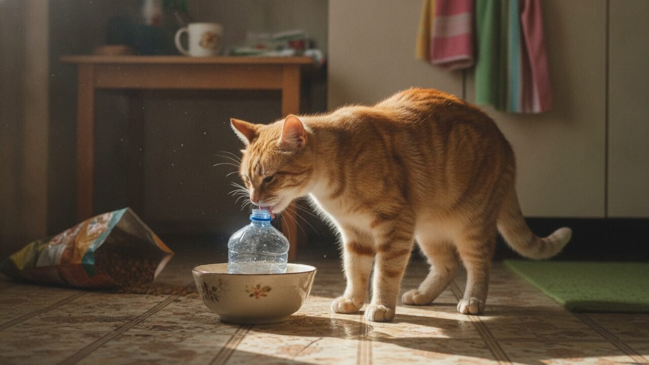como hacer bebedero de agua para gatos — Crea un bebedero de agua para gatos casero y sencillo para el bienestar de tu felino