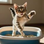 Consejos infalibles: Cómo enseñarle a tu gato a usar la caja de arena