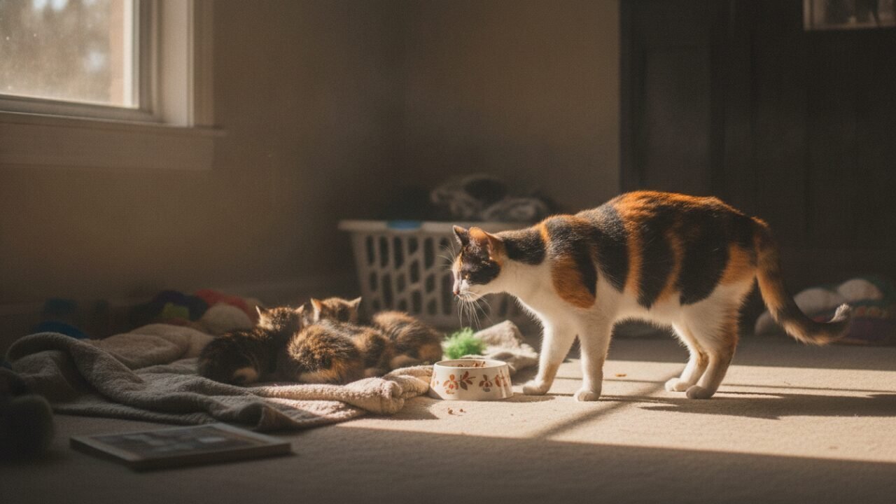 cuanto dura un parto de una gata — La pausa que asusta a todo el mundo y suele ser normal