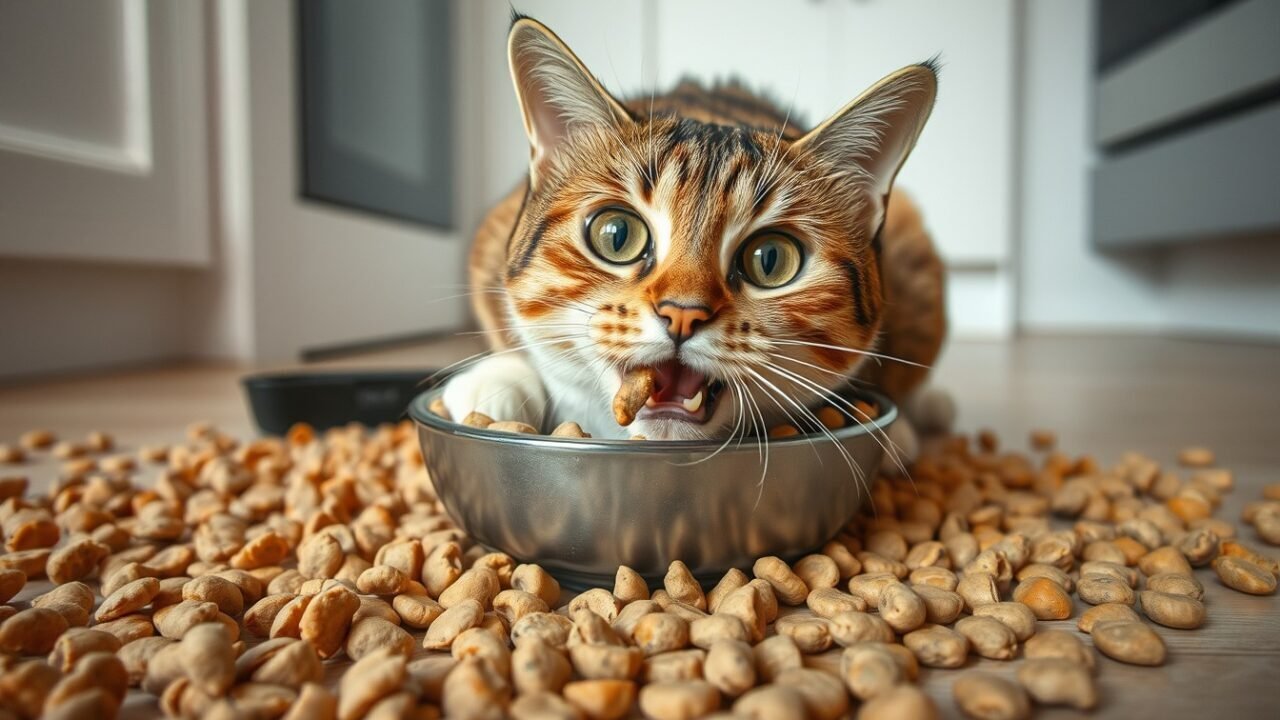 de qué están hechas las croquetas para gato — La otra, poco a poco, no.