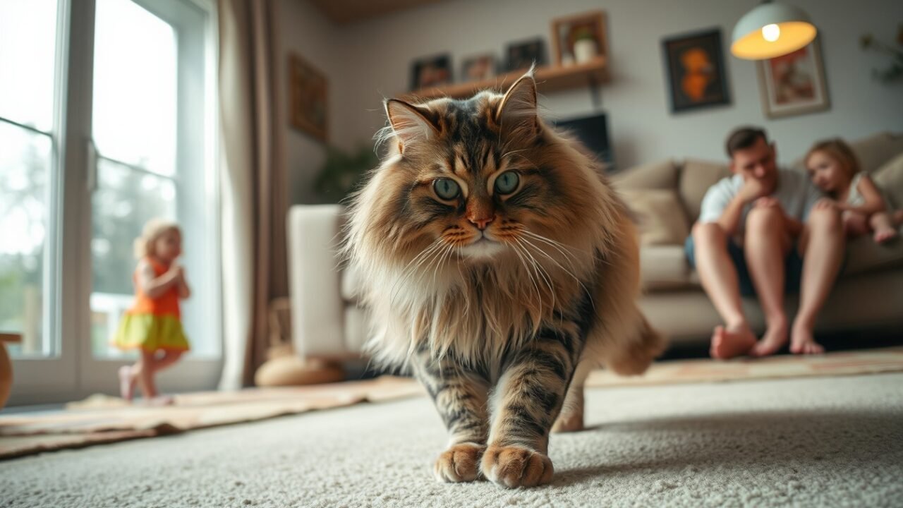 El Maine Coon: el gigante gentil que todos imaginan el gato más grande del mundo — El Maine Coon: el gigante gentil que todos imaginan