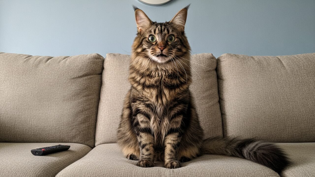Norwegian Forest cat origin and characteristics.