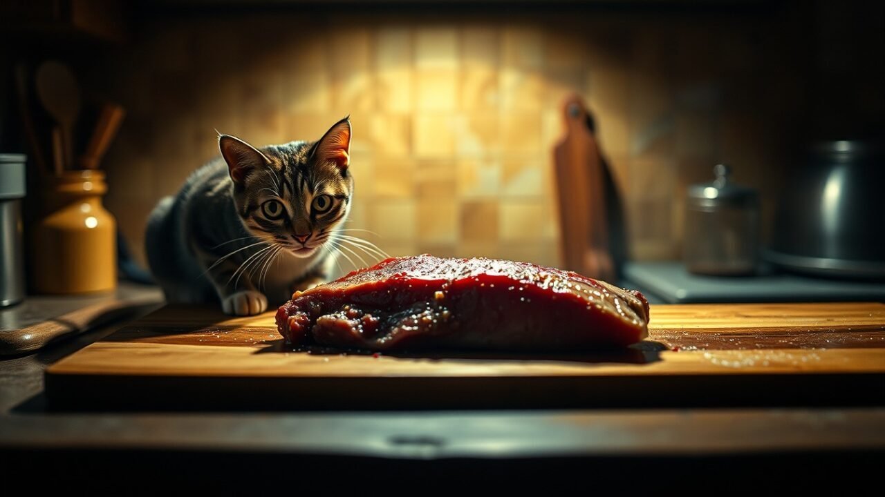 los gatos pueden comer carne de cerdo — Los gatos pueden comer carne de cerdo (pero hay una forma que es peligrosa)