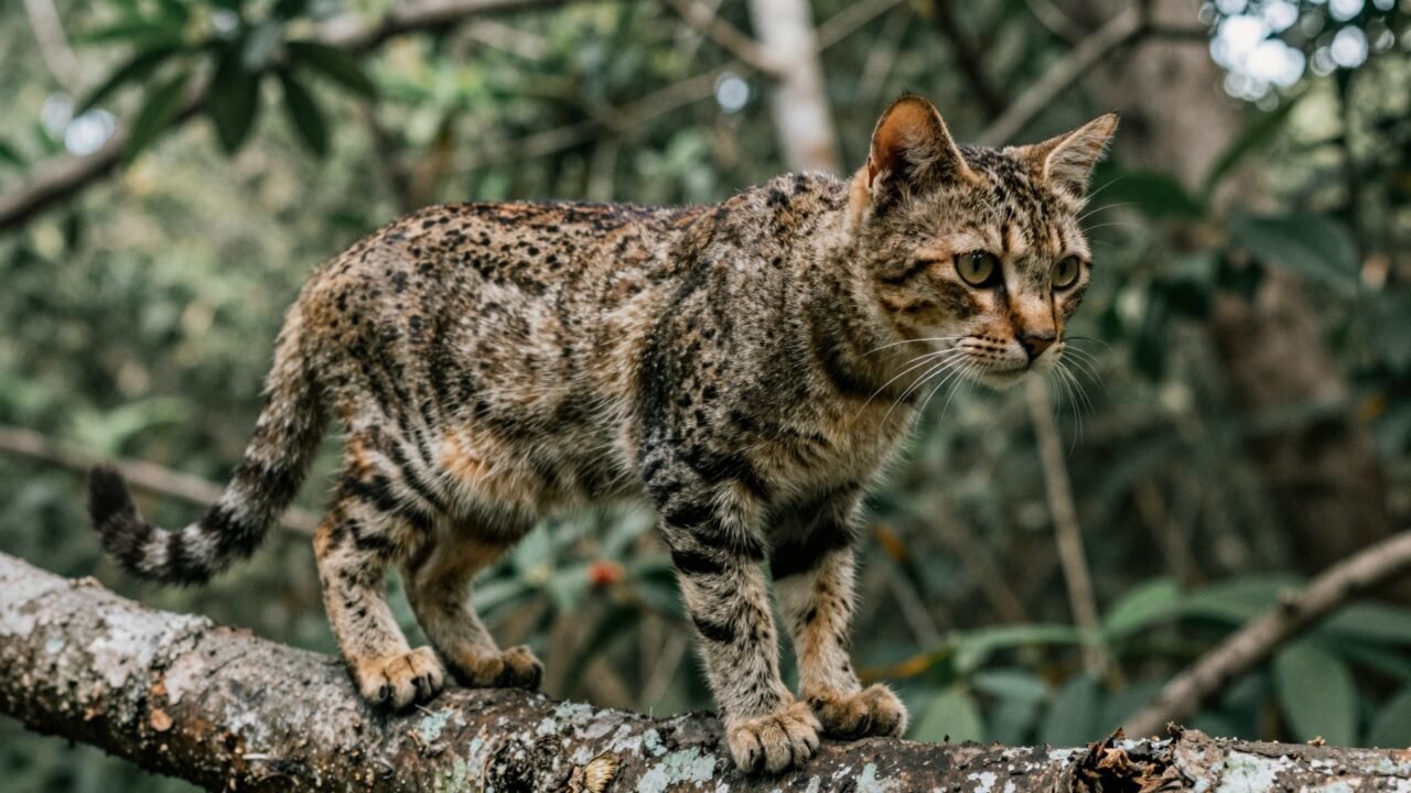 gatos más raros del mundo — 2. Sokoke — el fantasma de la selva keniana