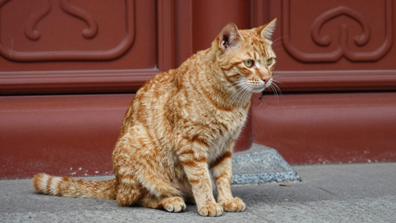 gatos de raza china — Y el gato chino más raro de todos ni siquiera es doméstico