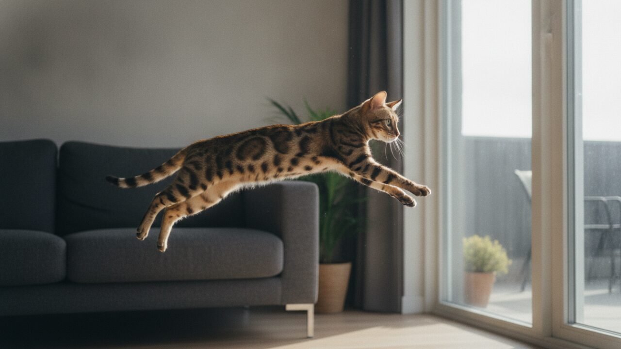 Gatos con manchas tipo leopardo: Bengalí, Savannah y Ocicat juntos