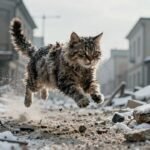 German Rex: la historia real de la gata callejera que salvó una raza
