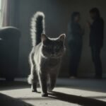 Gato Nebelung: el felino de niebla que se esconde de las visitas (y por qué)