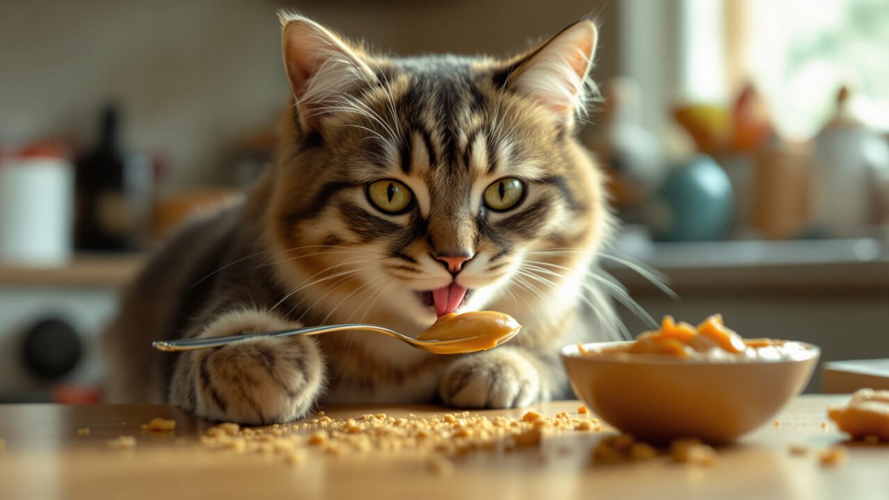 Perché al tuo gatto non importa i gatti possono mangiare burro d'arachidi — Perché al tuo gatto non importa