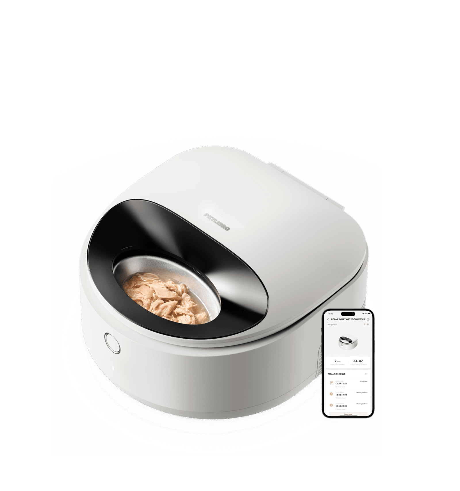 PETLIBRO Polar, comedero refrigerado automático para comida húmeda de gatos