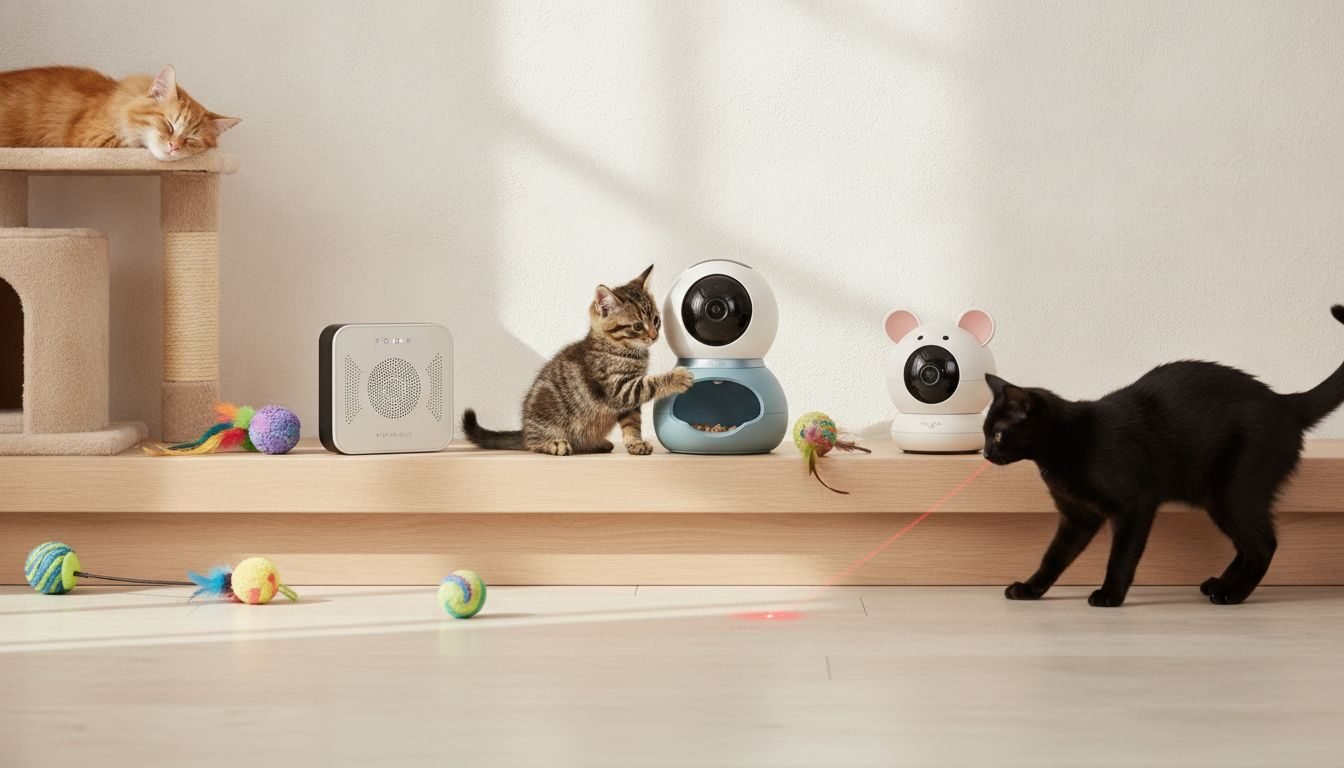Mejor cámara para gatos: vigilar, hablar o jugar cambia qué modelo conviene
