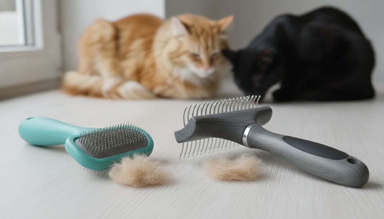 Mejor cepillo para quitar pelo muerto en gatos: pelo corto y largo no usan la misma herramienta