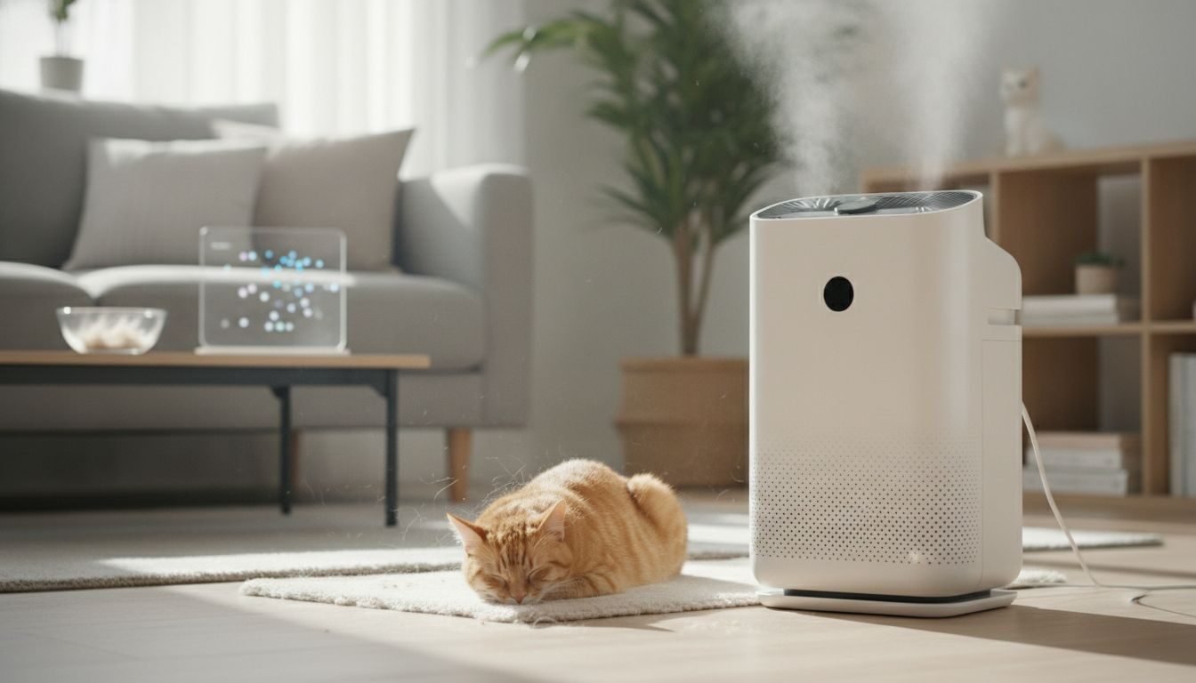 Mejor purificador de aire para casas con gatos: pelo visible no es lo mismo que partículas en el aire