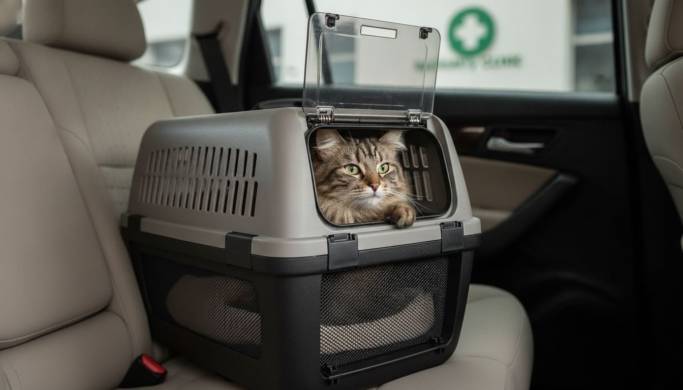 Mejor transportín para gatos para coche y veterinario: la puerta importa más que el color