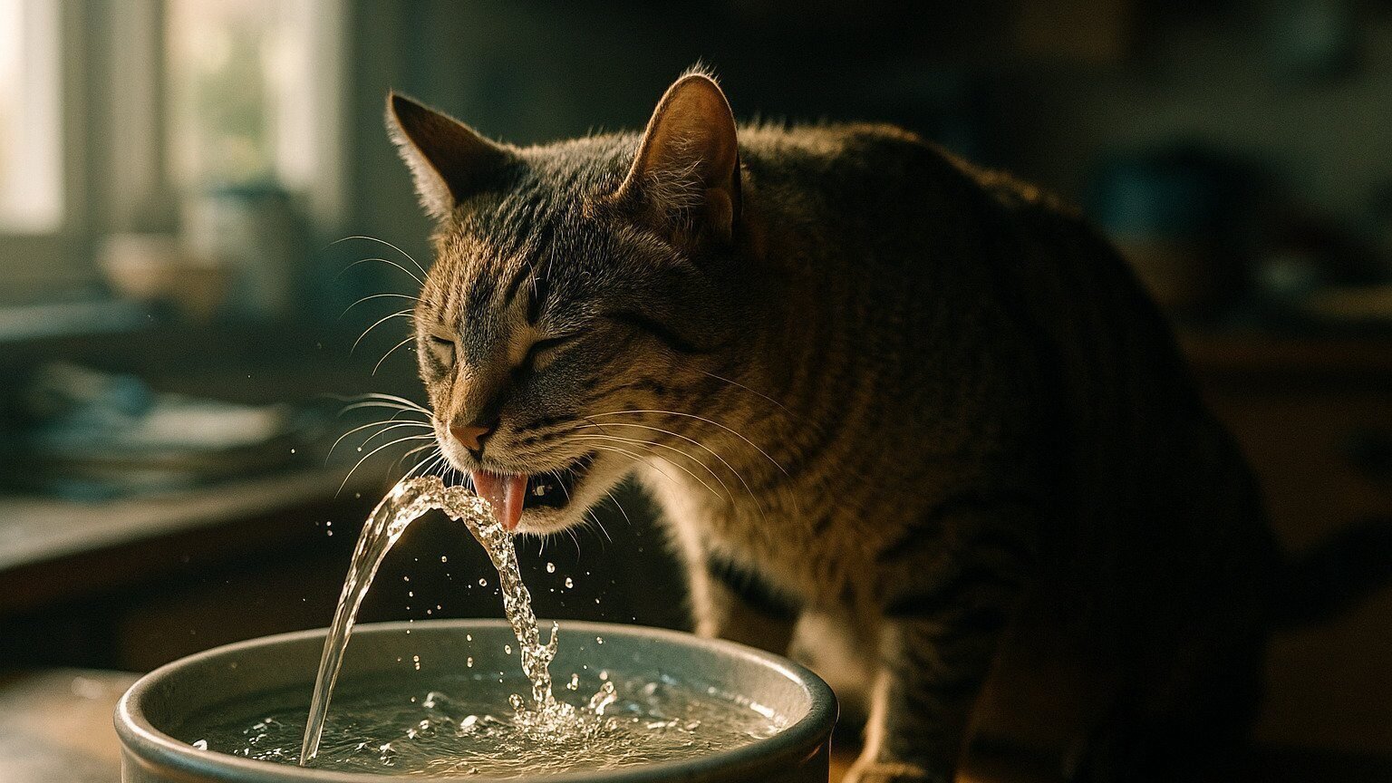 Mejor fuente de agua para gatos